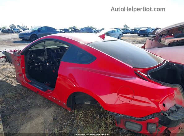 1FA6P8CF6M5116855 2021 FORD MUSTANG Red Vista interior trasera