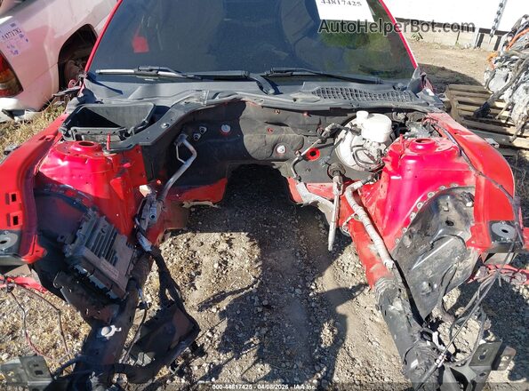 1FA6P8CF6M5116855 2021 FORD MUSTANG Red Vista trasera