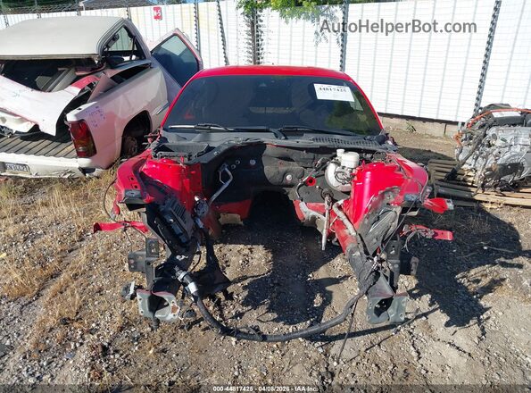 1FA6P8CF6M5116855 2021 FORD MUSTANG Red Vista del salpicadero