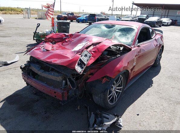 1FA6P8CF7H5330761 2017 FORD MUSTANG Red Front left
