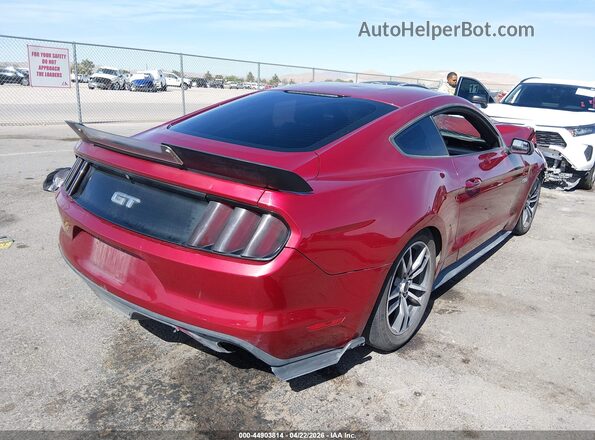 1FA6P8CF7H5330761 2017 FORD MUSTANG Red Rear right