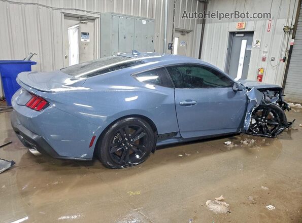 1FA6P8CF9R5421273 2024 FORD MUSTANG Серый Задняя правая четверть