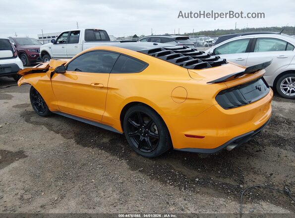 1FA6P8TH0K5118423 2019 FORD MUSTANG Orange Trasero izquierdo