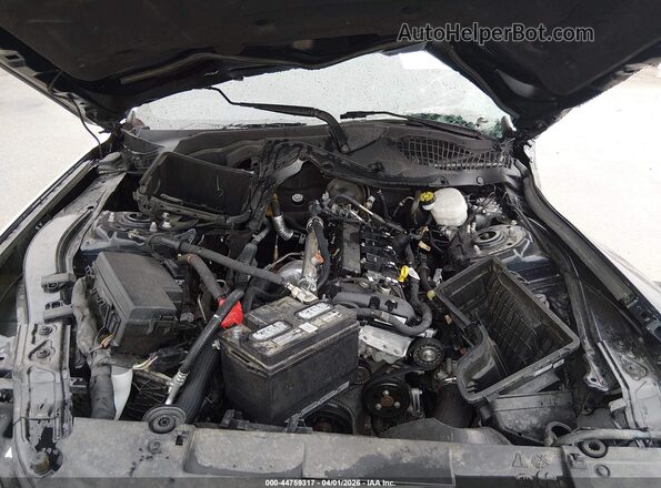 1FA6P8TH0M5118733 2021 FORD MUSTANG Черный Вид сзади
