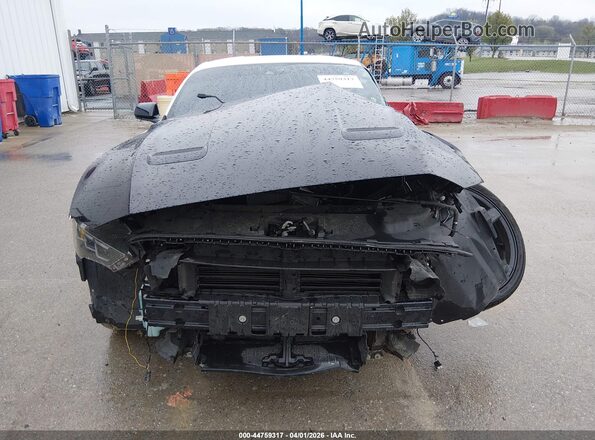 1FA6P8TH0M5118733 2021 FORD MUSTANG Черный Вид щитка приборов