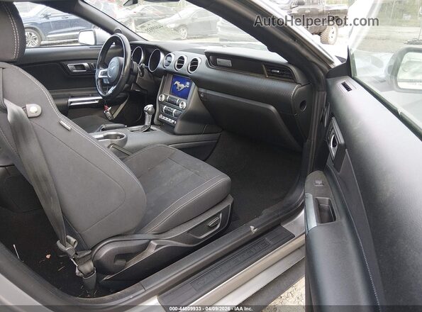 1FA6P8TH2M5112853 2021 FORD MUSTANG Silver Front interior view