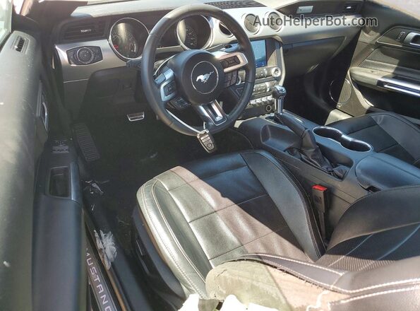 1FA6P8TH2M5117048 2021 FORD MUSTANG Silver Առջևի վահանակի տեսք