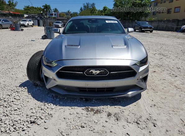 1FA6P8TH2M5117048 2021 FORD MUSTANG Silver Դիմացի տեսք