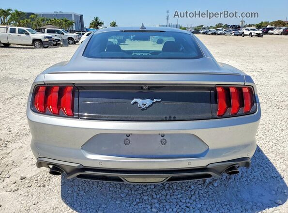 1FA6P8TH2M5117048 2021 FORD MUSTANG Silver Հետևի տեսք