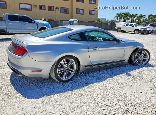 1FA6P8TH2M5117048 2021 FORD MUSTANG Silver Հետևի աջ