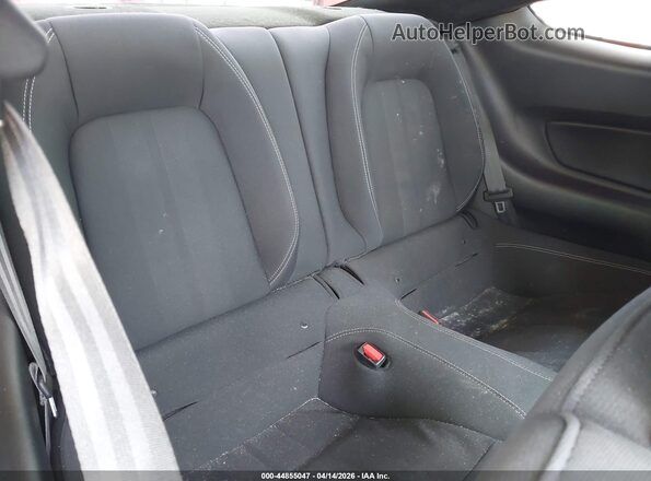 1FA6P8TH2M5117342 2021 FORD MUSTANG Black Widok naklejki z numerem VIN