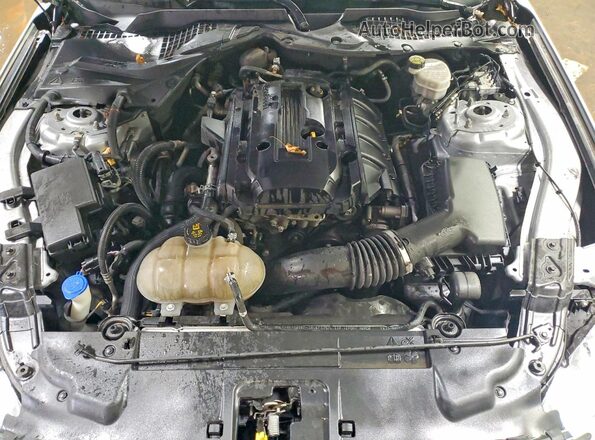 1FA6P8TH3L5175622 2020 FORD MUSTANG Gray Widok wnętrza z tyłu