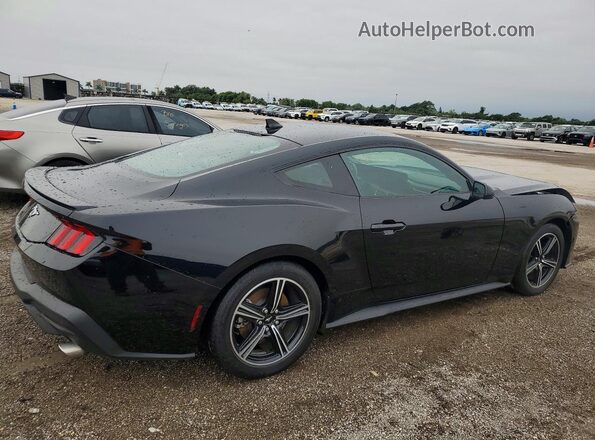 1FA6P8TH5S5122290 2025 FORD MUSTANG Черный Задняя правая четверть