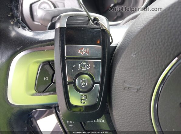 1FA6P8TH9J5126762 2018 FORD MUSTANG Gray Dashboard view