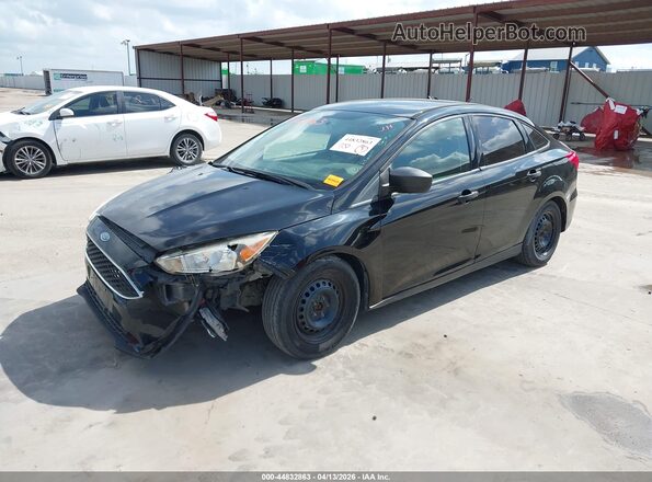 1FADP3E20GL387186 2016 FORD FOCUS Black წინა მარცხენა ხედი სამი მეოთხედიდან