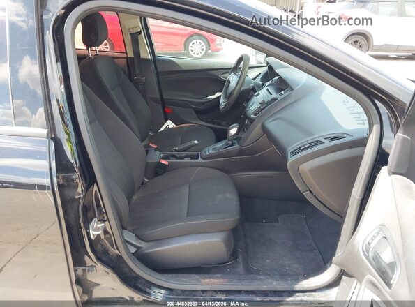 1FADP3E20GL387186 2016 FORD FOCUS Black წინა სალონის ხედი