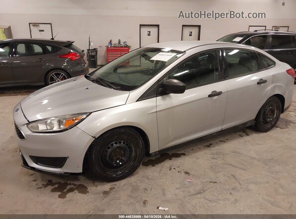 1FADP3E27GL386956 2016 FORD FOCUS Silver Առջևի ձախ երեք քառորդ տեսարան