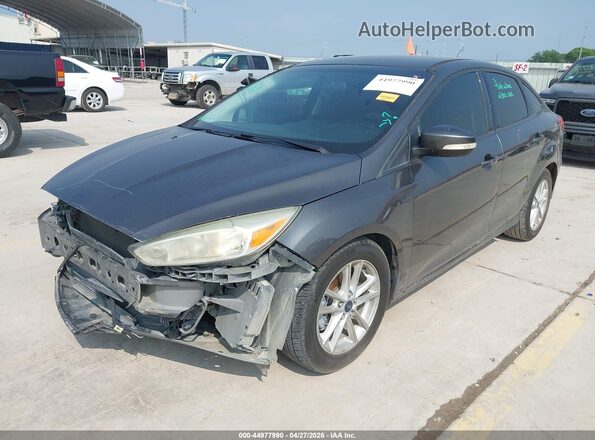 1FADP3F20GL316262 2016 FORD FOCUS Gray Vista tres cuartos delantera izquierda