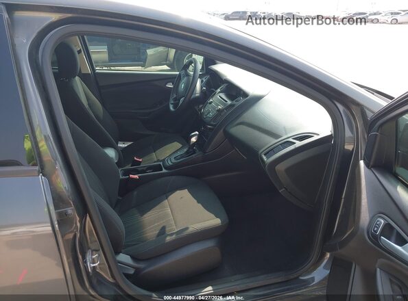 1FADP3F20GL316262 2016 FORD FOCUS Gray Vista interior delantera