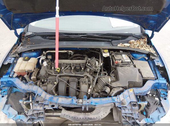 1FADP3F20JL231736 2018 FORD FOCUS Blue Հետևի տեսք