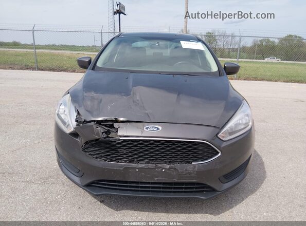 1FADP3F22JL312639 2018 FORD FOCUS Серый Вид щитка приборов