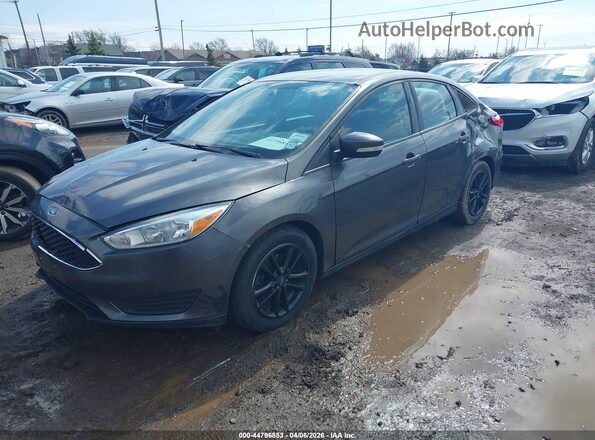 1FADP3F23GL305157 2016 FORD FOCUS Gray Առջևի ձախ երեք քառորդ տեսարան