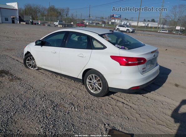 1FADP3F23JL327246 2018 FORD FOCUS Белый Задняя левая четверть