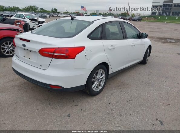 1FADP3F23JL328963 2018 FORD FOCUS White Rear right