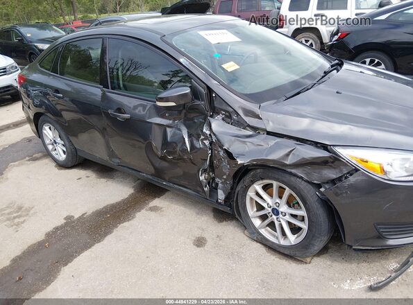 1FADP3F24GL241128 2016 FORD FOCUS Gray Widok z przodu