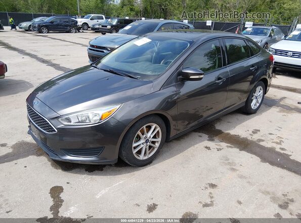 1FADP3F24GL241128 2016 FORD FOCUS Gray Przód lewy