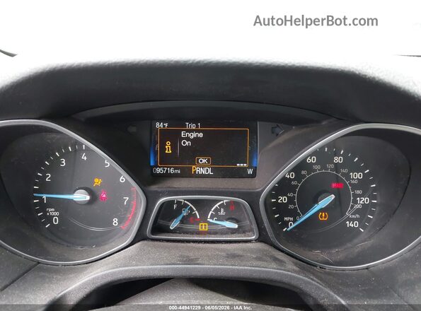 1FADP3F24GL241128 2016 FORD FOCUS Gray Widok tylnych siedzeń
