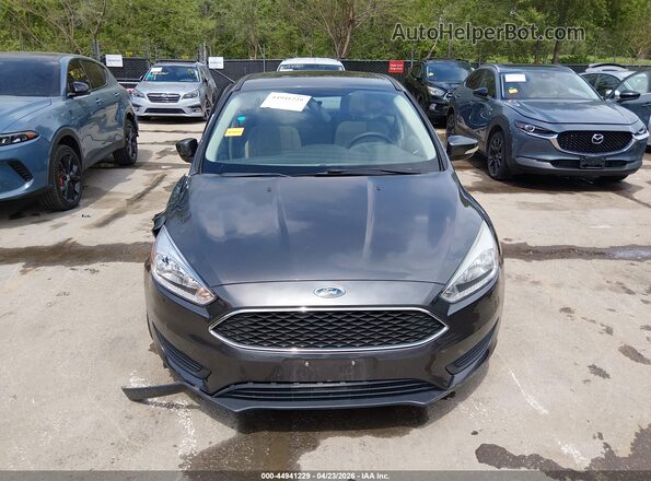 1FADP3F24GL241128 2016 FORD FOCUS Gray Widok wnętrza z tyłu