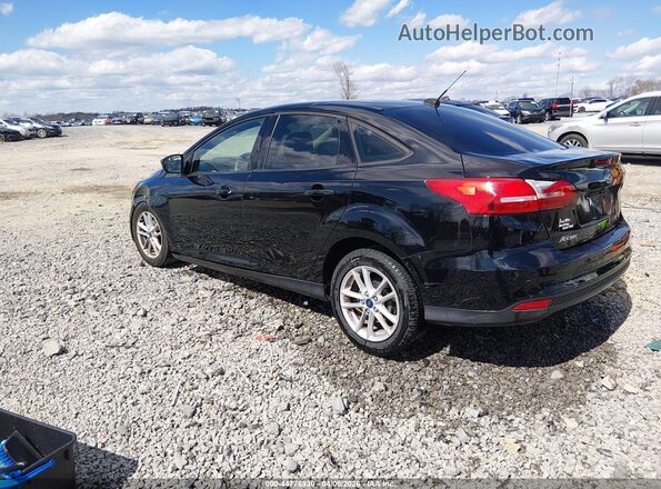 1FADP3F24HL316749 2017 FORD FOCUS Black Հետևի ձախ