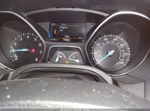 1FADP3F25GL291164 2016 FORD FOCUS Silver უკანა სავარძლების ხედი