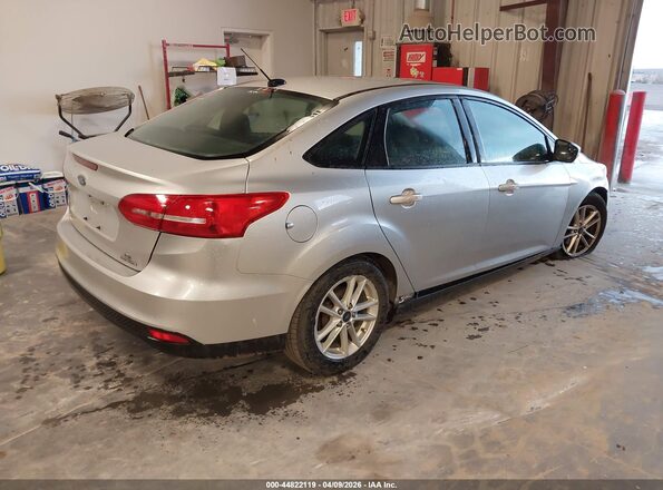 1FADP3F25GL291164 2016 FORD FOCUS Silver უკანა მარჯვენა