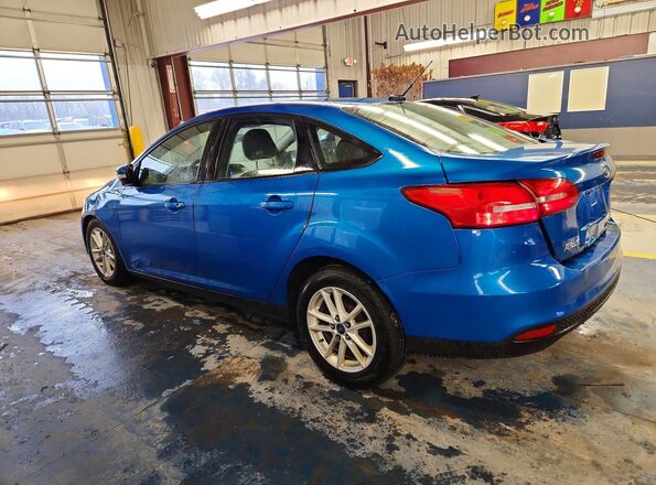 1FADP3F26GL383013 2016 FORD FOCUS Blue Задня ліва чверть