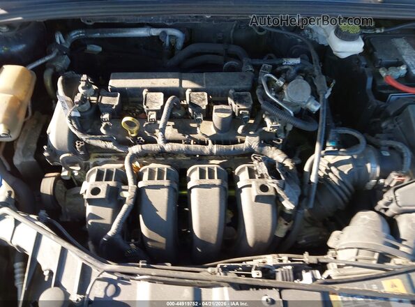 1FADP3F26JL301823 2018 FORD FOCUS Black Widok z tyłu