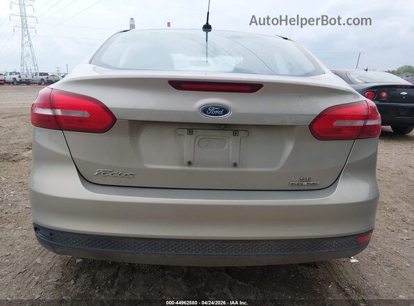 1FADP3F28GL203742 2016 FORD FOCUS Золотой 