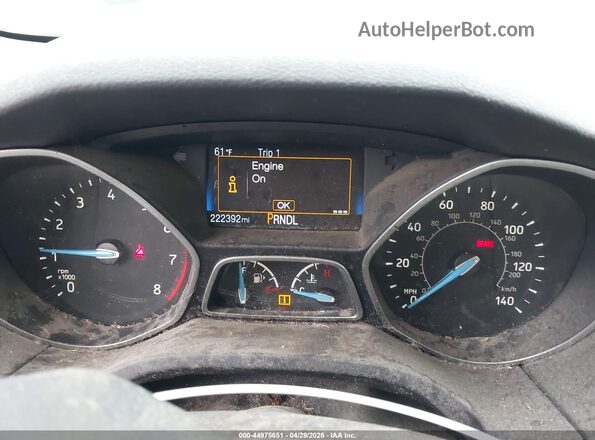1FADP3F29GL242341 2016 FORD FOCUS Gold Vista de los asientos traseros