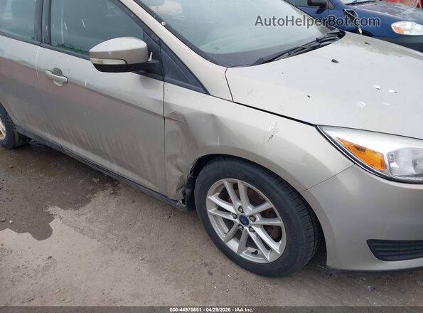 1FADP3F29GL242341 2016 FORD FOCUS Gold Vista frontal
