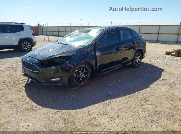 1FADP3F29GL252948 2016 FORD FOCUS Black Առջևի ձախ երեք քառորդ տեսարան