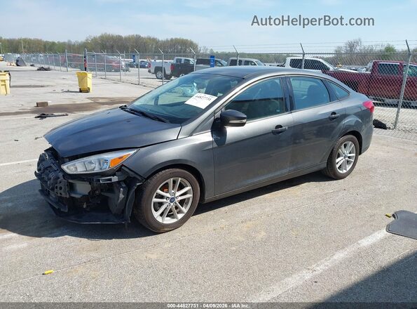 1FADP3F29HL280041 2017 FORD FOCUS Black Przód lewy