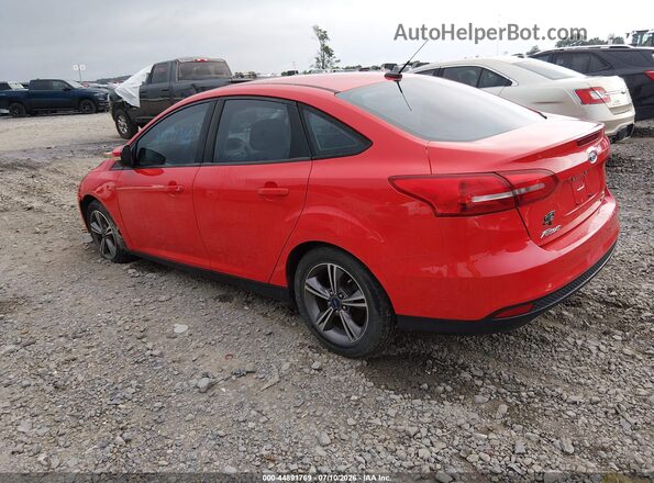 1FADP3FE2HL276097 2017 FORD FOCUS Red უკანა მარცხენა