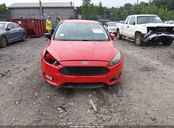 1FADP3FE2HL276097 2017 FORD FOCUS Red უკანა სალონის ხედი