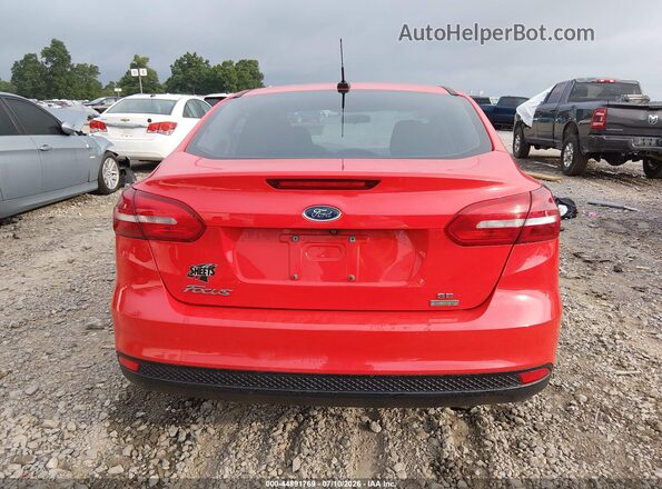 1FADP3FE2HL276097 2017 FORD FOCUS Red 