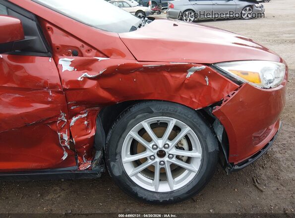 1FADP3FE3JL269908 2018 FORD FOCUS Orange Вид спереду