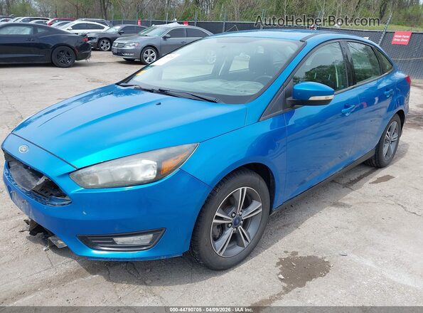 1FADP3FE6HL245029 2017 FORD FOCUS Blue Vista tres cuartos delantera izquierda