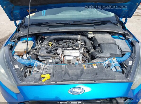 1FADP3FE6HL245029 2017 FORD FOCUS Blue Vista trasera