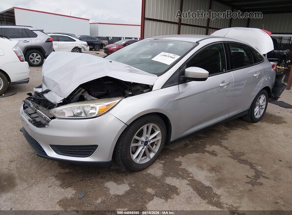 1FADP3FE8JL222650 2018 FORD FOCUS Silver Vista tres cuartos delantera izquierda