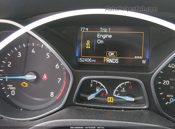 1FADP3FE8JL222650 2018 FORD FOCUS Silver 